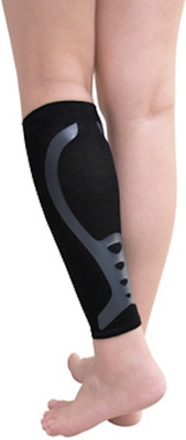 

BodyVine Graduated Compression Knee, Calf & Thigh Support (L, Black)