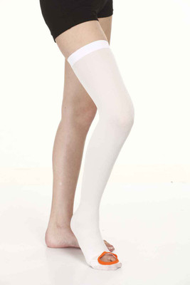 

Samson Anti-Embolism Stockings (Thigh High)(Pair) Knee, Calf & Thigh Support(White