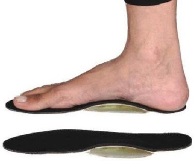 

Mediexchange Foot Insole With Gel Arch  Foot Support, Black