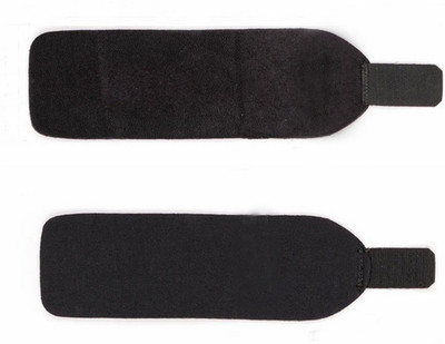 

Noova Wrap Band With Velcro For Sports Gym Activities Made Of Quality Neoprene, Pair Of Premium Wrist Support (, Black
