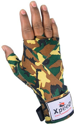 

Xpeed Printed Hand Wrap Pack Of 2 Hand Support (, Brown, Yellow, Green, Black