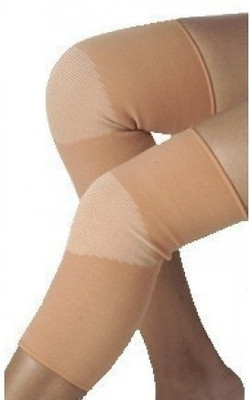 

Vissco Patella Ribbed Elasticated Caps Knee Support, Beige