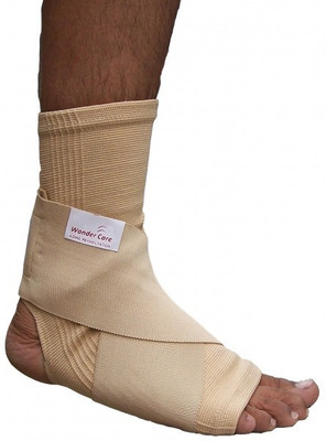 

Wonder Care Elastic Anklet Binder Ankle Support (S, Beige)