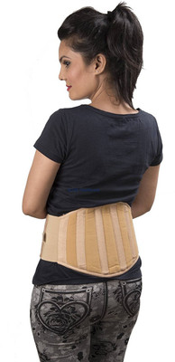 

Jsb BS02 Lightweight Daily Use Lumbo Sacral Belt Universal Back & Abdomen Support, Skin