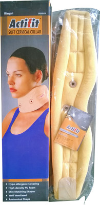 

Actifit Premium Quality Soft Cervical Collar Belt Neck Support (, Beige