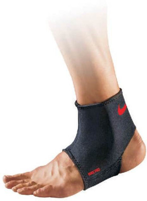 Nike PRO ANKLE SLEEVE Ankle Support, Black;red