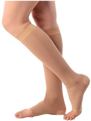 

Vissco Platinum Medical Compression Stockings Class-1 Knee, Calf & Thigh Support, Beige