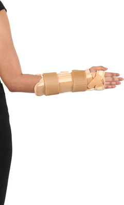 

Orthosafe Fore Arm Splint Wrist Support (M, Beige)