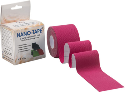 

Nano-Tape Synthetic Kinesiology Knee, Calf & Thigh Support (, Pink