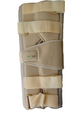

Wellon Knee Immobilizer (Long) Knee, Calf & Thigh Support (M, Beige, Grey)