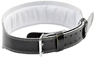 

ADIDAS Adjustable Lumbar Leather Belt Back Support, Black