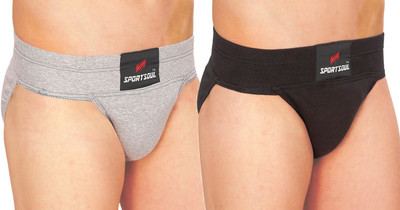 

SportSoul Cotton Gym & Athletic Abdomen Support (XS, Grey, Black)