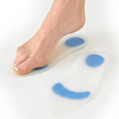 

OMRD Silicon Insoles Foot Support (, Multicolor