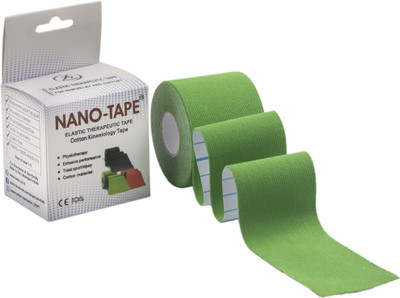 

Nano-Tape Cotton Kinesiology Knee, Calf & Thigh Support (, Green