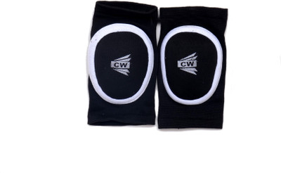CW Cap Padded Knee Support, Black