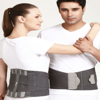 

Tynor Orthopedic Lumbo Sacral Belt Back Support (XXL, Grey)