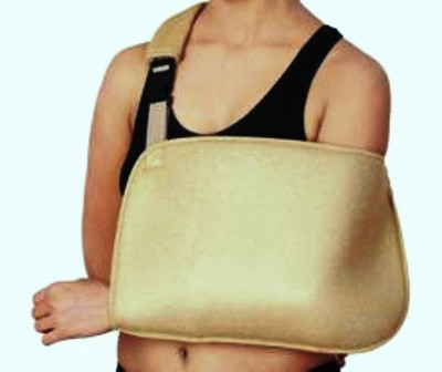 

TOTAL Arm Sling Pouch Hand Support, Beige
