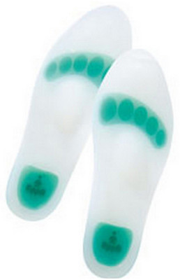 

OPPO Silicon Insole Foot Support (L, White)