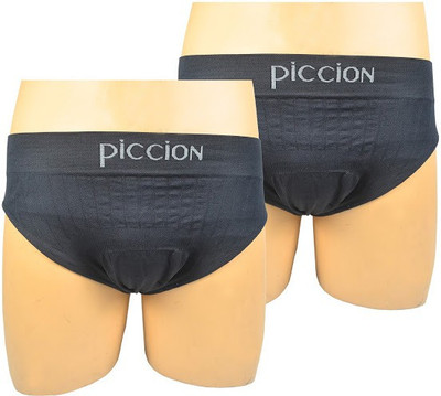 

Piccion Gym Supporter Pack Of 2 Abdomen Support (S, Black)