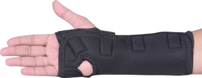 

BONE RAP Wrist and Forearm Splint - Universal Wrist Support (Free Size, Black)