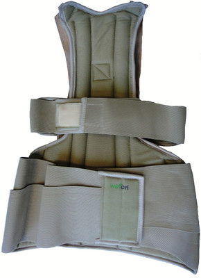 Wellon Taylor Brace Back & Abdomen Support (S, Beige)