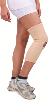 

Wellon Knee Support Hinged - (Open Patella) Knee, Calf & Thigh Support (, Beige