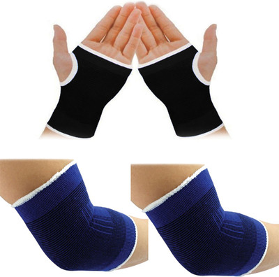 

Golddust Sport Stretch Band Palm & Elbow Support, Multicolor