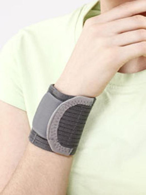 Tynor Wrist Brace with Double lock Wrist Support (S, Grey) available at flipkart for Rs.91