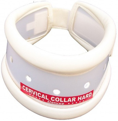 

Wonder Care Hard Cervical Collar (Non-Adjustable Height) Neck Support (XL, Beige)