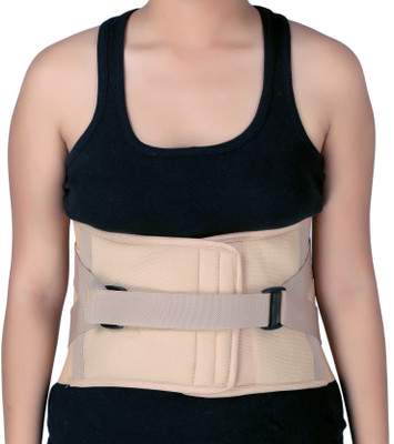 

GNRPHARMA Lumbo Sacral Spinal Support with Cushion Back Support (M, Multicolor)