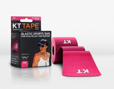 

KT TAPE Original Pre-Cut 20 Strip Cotton Pink Ankle Support