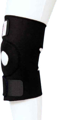 AGOC-Ozone AGOC-Ozone-Neo Knee Support Open Patela 3 Straps-KH09- Knee Support (, Black
