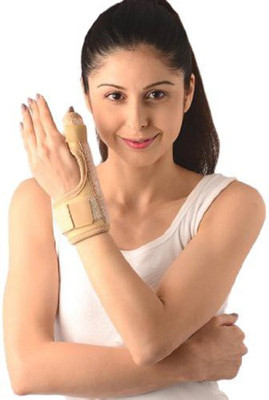Vissco Thumb Spica Finger Splint UN Finger Support (Free Size, Beige, Grey) available at flipkart for Rs.210