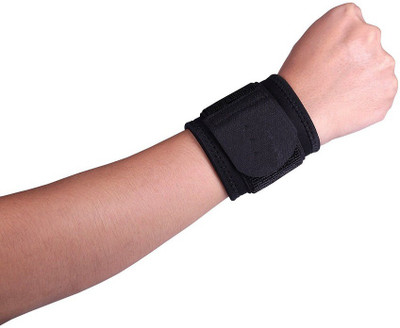 

Arsa Medicare Wrist Wrap With-Double Lock-Neo-Black Universal Wrist Support (, Black