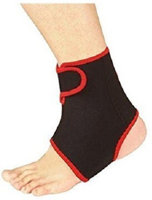 

Nivia Adjustable Ankle Support, Black;red