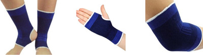 

Asa Products combo of 3 pain reliever Palm, Elbow & Ankle Support, Multicolor