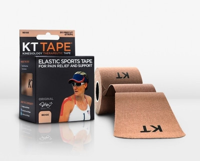 

KT TAPE Original Pre-Cut 20 Strip Cotton Beige Back & Abdomen Support
