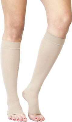 

Flamingo Healthcare Medical Compression Stocking Knee, Calf & Thigh Support (, Beige