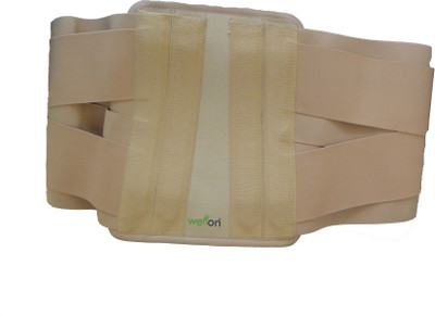 

Wellon Lumbo Sacral Belt-Contoured Lumbar Support (XL, Beige)