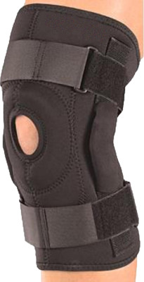 

Relief Brace with Hyper Extension Lock Knee Support, Black