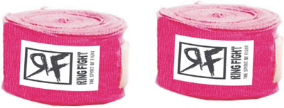 

Ring Fight Hand Wrap Wrist Support (XL, Pink)