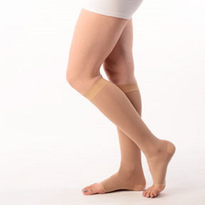 

Vissco Platinumssion Stockings Corset Knee Length Medical Comp Class-2 Knee, Calf & Thigh Support (XL, Brown)