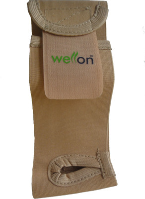 

Wellon Elastic Wrist Brace With Thumb Regular Wrist Support (, Beige