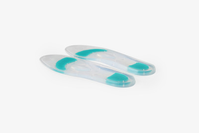 

Tynor Orthopaedic Insole Full Length Silicon Cushion Heel Pad Heel Support, Transparent