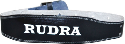 

RUDRA LEATHER BELT Back Support, Black