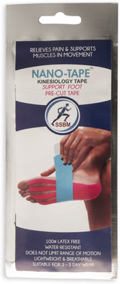 

Nano-Tape Pre-Cut Kinesiology - Planatr Fascia Foot Support (, Pink, Blue
