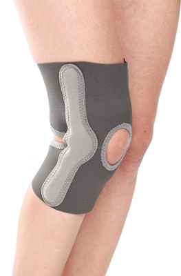 

Tynor Hinged Elastic Cap Knee Support (L, Grey)