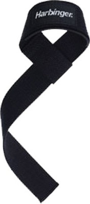 

Harbinger Fitness Padded Cotton Lifting Strap Wrist Support (, Black