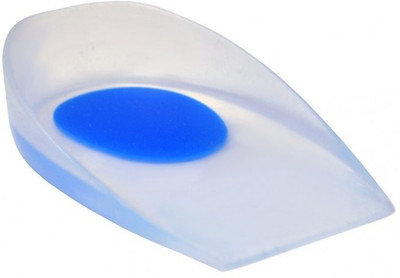 

Relief Silicon Heel Pad Foot Support (XL, White, Blue)