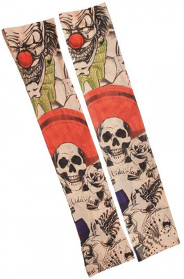 

KING FITNESS MOVE IN STYLE SET OF 2 PCS TATTOO DESIGN Elbow Support, Multicolor